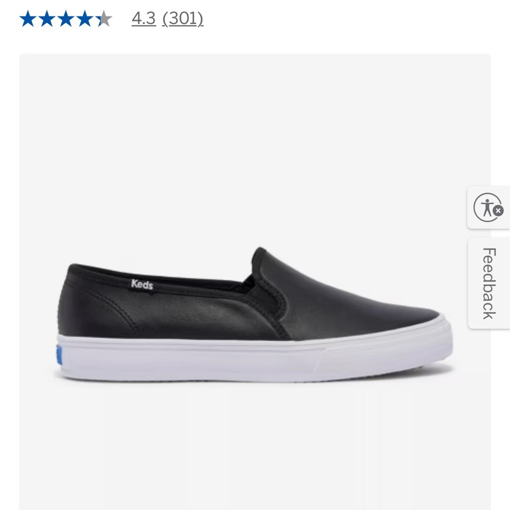 Keds Women’s Black Slip-On Shoes